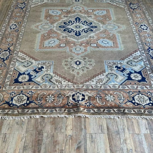 พรมขนสัตว์พรมถักด้วยมือพรมผ้าไหมหรูหราสำหรับห้องห้องห้องตกแต่งบ้านยอดนิยม - Product Image 1