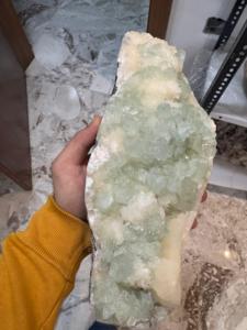 Large Green Apophyllite <b>Crystal</b> <b>Cluster</b> | Collector Grade Natural Mineral Display Piece - Product Image 2