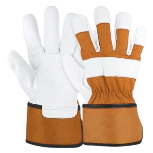 Guantes de Seguridad de Cuero Vacuno de Alta Calidad, Suaves y Cómodos, Protección Industrial para las Manos, Guantes de Trabajo para la Construcción - Product Image 4