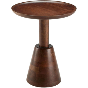 Traditional Style Round Wooden <b>Coffee</b> <b>Table</b> With Scroll <b>Legs</b> <b>For</b> Living Room Decor Furniture Unique Side <b>Table</b> - Product Image 3