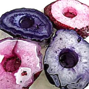 Bougeoirs en Agate polis à la main pour le Festival de noël, artisanat en cristal, pierres naturelles, roches, minéraux, bougeoirs, vente en gros - Product Image 1