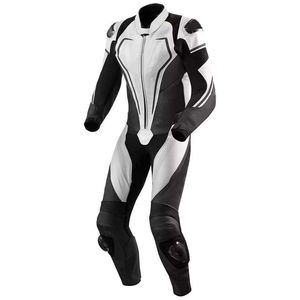 Trajes de Motociclista Resistentes al Viento en Color Sólido Personalizado, Hechos de Cuero Puro con Etiqueta Privada, Traje de Motociclismo, Ropa de Carreras de Autos - Product Image 6