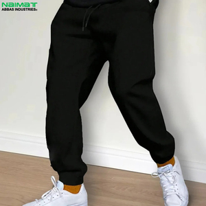 Pantalon de jogging uni et décontracté pour homme en molleton, idéal pour le quotidien et les tenues décontractées - Product Image 5