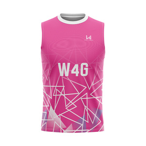 Maillots de flag football sans manches personnalisés sublimés 7v7 7on7, 100% polyester respirant et à séchage rapide - Product Image 2