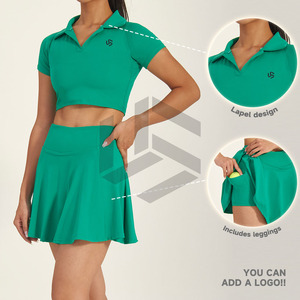 Uniforme de Tenis Cómodo en Oferta, Personalizado al por Mayor, de Alta Calidad, con Logotipo Personalizado, Ropa Deportiva Femenina, Falda de Tenis, 100% Poliéster - Product Image 4