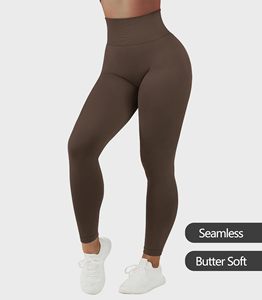 Women Tight Yoga Pant Scrunch Butt Leggings Butt Lifting <b>Tummy</b> <b>Control</b> High Waisted Solid Sports Workout Gym Running Compression - Product Image 3