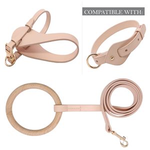 Serie Boutique Ever Craft: Imbracatura Regolabile in Pelle per Cani, Design Elegante - Product Image 3