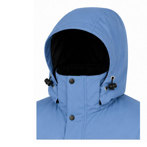 Chaqueta Parka para Hombre para Clima Frío con Forro Polar Suave, Exterior Impermeable y Construcción Duradera - Product Image 4