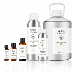 Huiles Essentielles Pures Biologiques de Cardamome Naturelle, Huile Parfumée à la Cardamome pour Diffuseur, Bougie, Savon, Parfum, Soins de la Peau, Commandes en Gros - Product Image 2