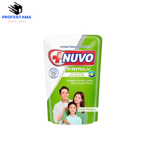 Nuvo Family Antibacterial Liquid Bath Soap Body Wash Deep Cleansing & Germ Protection for Daily Use Soap Indonesia Export - Product Image 3