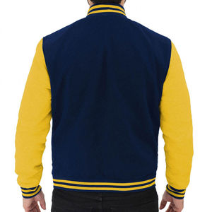 Blouson universitaire de baseball haut de gamme pour homme, imprimé par transfert thermique, personnalisable, imperméable, pour équipes, avec logo sur mesure - Product Image 4