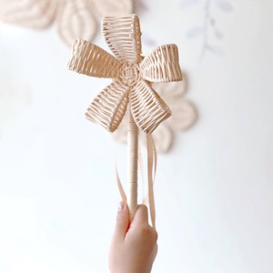 Baguette magique en rotin naturel, jouet d'imitation pour bébés, accessoires de jeu, baguettes de fée pour enfants, meilleures ventes - Product Image 1