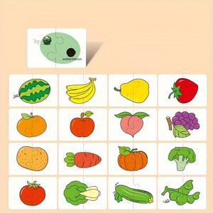 Cartes éducatives modernes et brillantes ABC Fauna FreshCards : Stimulez l'éclat des enfants avec des impressions sur papier sécurisées et colorées pour des découvertes créatives et des puzzles éducatifs. - Product Image 4