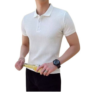 Polo d'affaires pour homme en gros – Coton premium respirant, doux et confortable, coupe classique, manches courtes, idéal pour le bureau - Product Image 6