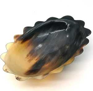 ชามฮอร์นธรรมชาติทำด้วยมือ - Product Image 1
