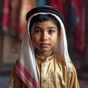 Saudi Style Kids <b>Thobe</b> Long Sleeve Islamic Jubba Robe Cotton Comfortable Boys Muslim Traditional Wear Affordable Children Outfit - Product Image 3