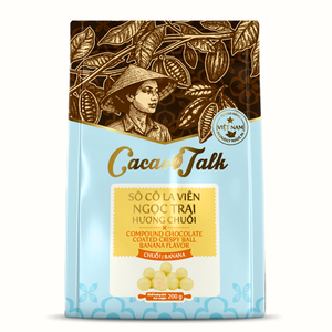 Bulk Sale Retail & Manufacture OEM/ODM HALAL Compound Banana Chocolate Cocoa Crispy Balls Decoration Cakes Ship Direct Global - Product Image 1