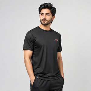 T-shirt Homme Respirant et à Séchage Rapide Personnalisé pour Entraînement Sportif CrossFit et Musculation – Qualité Supérieure, Prix Usine, Vente en Gros - Product Image 1