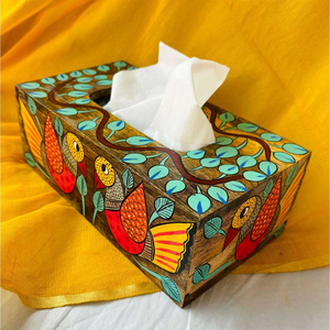 Boîte à mouchoirs en bois au design attrayant de forme carrée, motif unique, haute qualité à bas prix et abordable - Product Image 6