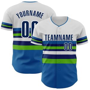 Camiseta de Béisbol Personalizada Unisex de Manga Corta con Botones al Frente, Diseño a Rayas, Impresión por Transferencia de Calor, Poliéster Transpirable para Verano - Product Image 6