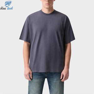 High Quality Blank Cotton StreetWear Tshirt Oversized Drop Shoulder <b>T</b>-<b>shirt</b> Custom Print logo HeavyWeight <b>White</b> <b>T</b> <b>Shirt</b> for Men - Product Image 1