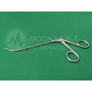 New Model Orthopedic Hook Punch Forceps, Working Length 12.5cm & Downward <b>Opening</b> Jaw 45° <b>Up</b> Angle Shaft Arthroscopy Surgery - Product Image 3