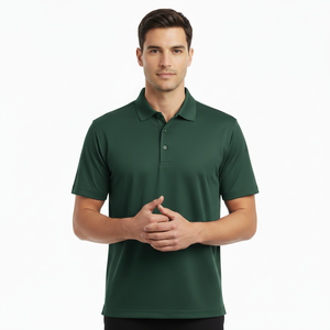 220 GSM Cotton Fabric Solid Color Polo Shirt Men <b>Classic</b> Collar Shirt Breathable Custom OEM Wholesale Factory Made Shirt - Product Image 4