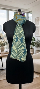 Pañuelo de Algodón Reversible con Estampado Tropical para Mujer, Ligero, para Uso Diario, Multiusos, Accesorio para Todas las Temporadas - Product Image 3
