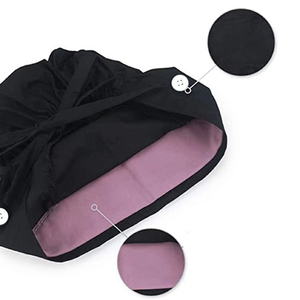 Bonnets d'infirmière en coton imprimés personnalisés avec motif de dessin animé, doublure en satin, pour hommes et femmes - Product Image 2