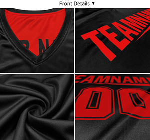 Ensemble d'uniformes de basketball orange personnalisés, maillot et short sublimés, bande latérale sur la poitrine, nom et numéro de l'équipe, vente en gros - Product Image 2