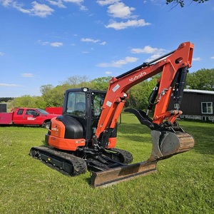 Miniexcavadora Kubota U35-4, Excavadora Compacta Hidráulica con Motor Potente para Trabajos de Construcción - Product Image 5