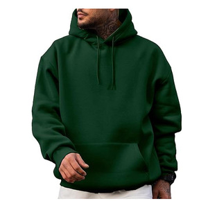 Vente chaude : Sweats à capuche unis épais personnalisables pour hommes, en molleton, pour le sport et la gym, vente en gros et prix abordable - Product Image 1