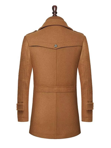 Nouvelle veste de costume chaude pour homme, manteau décontracté, Abrigos Para Hombre, manteaux d'hiver longs pour hommes, longueur longue - Product Image 4