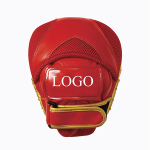 New Style Premium Product Leather Boxing Focus Mitts Top Selling Gym Equipment Boxing Pads Custom Logo Boxing Punching Mitts - Product Image 6