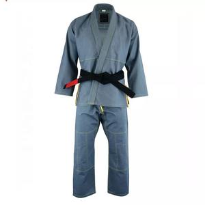 Uniformes de Jiu-Jitsu BJJ de Algodón Azul Transpirable de Cintura Alta, Personalizados al por Mayor, Trajes de Entrenamiento de MMA y Judo, Duraderos y Ecológicos para Hombre - Product Image 5