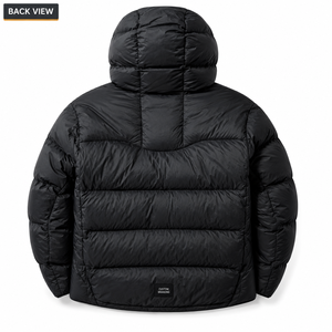 Blouson d'hiver tendance pour homme, écologique, style urbain, à capuche, ultra-léger, isolé, confortable, durable, toutes saisons - Product Image 2