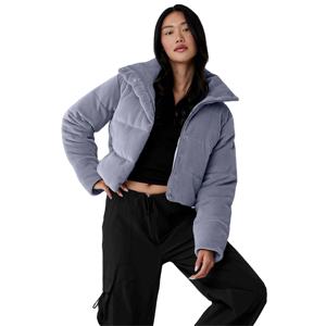 High Quality Custom Front Women Winter Outdoor Sports Knitted Puffer Jackets Zipper Fashion Warm <b>Waterproof</b> Reversible Nylon - Product Image 1