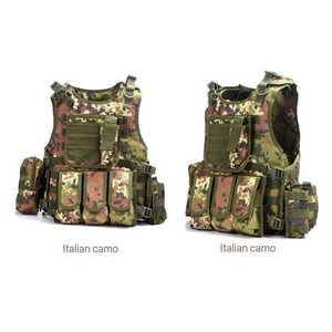 Chaleco Táctico de Liberación Rápida en Camuflaje, Equipo de Protección para Entusiastas del Aire Libre, Uniforme de Entrenamiento 6094 Cs - Product Image 6