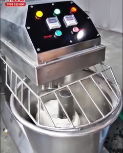 Amasadora Espiral Comercial con Tazón de Acero Inoxidable, Máquina para Panadería, Pizza y Masa - Product Image 1