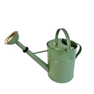 Arrosoir en métal robuste pour une utilisation longue durée en jardinage, avec une poignée confortable et un débit d'eau fluide - Product Image 1