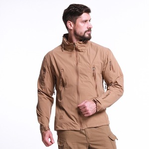 Hommes décontracté fermeture éclair léger Varsity coupe-vent respirant extérieur polaire imperméable Softshell printemps vêtements de sport Bomber veste - Product Image 2