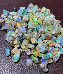 Opale éthiopienne brute de qualité supérieure |   Opale éthiopienne brute |   Opale brute Welo |   Opale en vrac pour la fabrication de bijoux |   Opale précieuse - Product Image 1