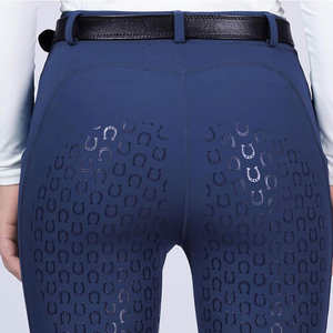 Pantalones de equitación de tela transpirable y de fácil movimiento con diseño elástico y de larga duración. - Product Image 6