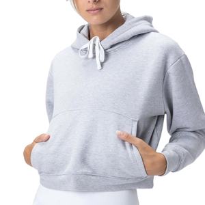 OEM Breathable Custom Logo Cotton <b>Fleece</b> <b>Hoodies</b> For Women's Factory Rate Latest Design High Quality Stylish Women <b>Hoodie</b> 2025 - Product Image 1