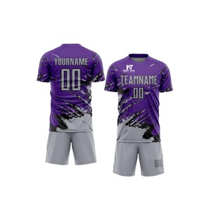 Ropa Deportiva Cómoda, Uniforme de Fútbol para Hombre, 100% Poliéster, Uniforme de Fútbol Personalizado para Hombre - Product Image 3