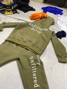 Ensemble de survêtement pour homme, été, à capuche, 2 en 1, imprimé léopard, sweat-shirt et pantalon de jogging, imprimé, streetwear décontracté, logo personnalisé - Product Image 1