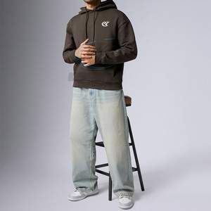 Sudaderas con Capucha Casuales de Invierno para Hombre, Mangas Largas, Ropa Urbana, Transpirable, de Secado Rápido, Tela de Forro Polar, Personalizable - Product Image 4