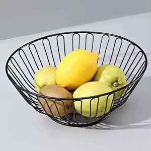 Panier de rangement en fil métallique, design moderne, multi-usages, pour organiser la table, panier à fruits - Product Image 6