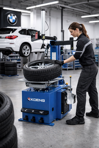 Cambiadores de Neumáticos KOENG-KTS-2090 de Alta Calidad, Motor de 0.75/0.55/1.1kW, Presión de 8-10 Bares, Fuente de Alimentación de 220V/110V - Product Image 2