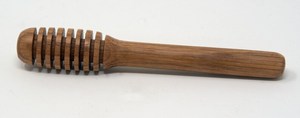 Wooden Honey Dipper Stick Natural Material Round Shape Polished Finish Reusable High Quality Kitchen for Tabletop Use - Product Image 2